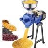Image de Moulin à Grains Electrique Epaisseur Réglable Avec Entonnoir Matériau Durable 3000W
