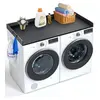 Image de Comptoir Pour Lave-Linge Sèche-Linge Surface En Bois Dessus Résistant L'eau 137x70cm