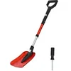 Image de Pelle à Neige Pliable d'Urgence 22cm de Large Réglable 91 à 102cm Avec Manche en D