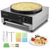 Image de VEVOR Crêpière Électrique 40 cm, Appareil à Crêpes Commercial, Machine à Crêpes Antiadhésive, Plaque Chauffante à Crêpes Plate, 1700 W, en Acier Inoxydable, avec Contrôle de la Température, Restaurant en occasion ou reconditionné