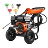 Image de Nettoyeur Haute Pression à Essence 3500PSI 10L/min 2,6GPM Pour Voitures Clôtures