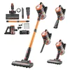 Image de VEVOR Aspirateur Balai sans Fil à Aspiration Puissante 40 kPa, Aspirateur Laveur Rechargeable Anti-enchevêtrement avec Écran LED, Léger avec Autonomie de 47 Minutes, pour Tapis Poils Sols Durs en occasion ou reconditionné