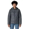 Image de Patagonia - Women's Hi-Loft Nano Puff Hoody - Doudoune femme Smolder Blue - XS