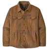 Image de Patagonia - Men's Lightweight Insulated Fjord Flannel Shirt - Chemise homme Defend: Deer Brown - S