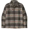 Image de Patagonia - Fjord Flannel Shirt - Chemise homme Catch: Ink Black - S