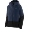 Image de Patagonia - Men's Insulated Storm Shift Jacket - Veste ski homme Black w/Smolder Blue - XS