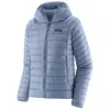 Image de Patagonia - Down Sweater Hoody - Doudoune femme Barnacle Blue - S