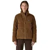 Image de Patagonia - Women's Cord Fjord Jacket - Doudoune femme Deer Brown - XL