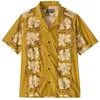 Image de Patagonia - Men's Tidal Threads Camp Shirt - Chemise homme Future Flowers: Honey Gold - S