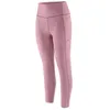 Image de Patagonia - Maipo 7/8 Stash Tights - Collant running femme Light Violet - S