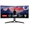 Image de Lenovo Legion R34w-30 - Écran Gaming de 34" Incurvé avec Eyesafe (WQHD, VA, 180Hz, 0.5ms, HDMI+DP, Cable DP, AMD FreeSync, Haut-parleurs) Réglage en Inclinaison - Noir en occasion ou reconditionné