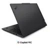 Image de ThinkPad T14 Gen 6 21QJ - Copilot+ PC - conception de charnière à 180 degrés - AMD Ryzen AI 5 PRO - 340 / jusqu'à 4.8 GHz - Win 11 Pro - Radeon 840M
