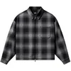 Image de Vans - Larkspur Zip Plaid Flannel Shirt - Chemise homme Black - XL