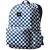 Image de Vans - Old Skool Check Backpack - Sac à dos urbain Classic Blue - Taille unique