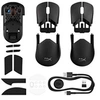 Image de HyperX Pulsefire Saga Pro - Souris - ergonomique - optique - 6 boutons - sans fil, filaire - 2.4 GHz, Bluetooth 5.0, USB - noir