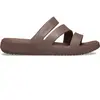 Image de Claquettes fille Crocs Getaway Strappy Marron 34/35 209587-0LF