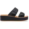 Image de Crocs Sandales Brooklyn Buckle Matte Wrap Low