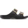 Image de Crocs - Metallic Buckle Sandal - Sandales femme Black - 34 - 35