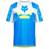 Image de Fox Racing - Ranger SS Jersey Tactile - Maillot VTT homme Blue Jewel - L