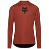 Image de Fox Racing - Ranger LS Jersey Head - Maillot VTT homme Amber Scarlet - 2XL