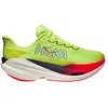 Image de Chaussures Hoka Mach X 3 Vert Rouge SS26 Femme, Taille EU 38 2/3