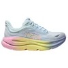 Image de Chaussures Hoka Bondi 9 Bleu Rose AW26 Femme, Taille EU 38