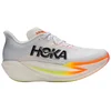 Image de Chaussures Hoka Cielo X1 3.0 Blanc Orange Unisexes, Taille EU 39 1/3