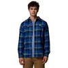 Image de Columbia - Flare Gun Stretch Flannel - Chemise homme Mountain Blue Trails Edge Plaid - XXL