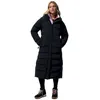 Image de Columbia - Amaze Puff Long Hooded Jacket - Doudoune femme Black - L