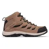 Image de Columbia Chaussures imperméables Crestwood Mid, conçues pour l'aventure, amorti léger, adhérence antidérapante, confort respirant - Hommes en occasion ou reconditionné