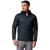 Image de Columbia - Powder Pass Hybrid Hooded Jacket - Doudoune homme Mossy Green / Greenscape - S