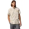 Image de Columbia - Rapid Rivers Printed Short Sleeve Shirt - Chemise homme Sea Salt / Botaniflage - M