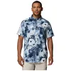 Image de Columbia - Rapid Rivers Printed Short Sleeve Shirt - Chemise homme Collegiate Navy / Flowerblur - XL