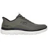 Image de Skechers - Summits - Leyter - Chaussures lifestyle homme Olive / Noir - 43