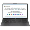 Image de HP 15-fd0001sf Ordinateur Portable 15,6" FHD, PC Portable (Intel Celeron N100, RAM 4 Go, UFS 128 Go, Intel UHD Graphics, Windows 11), Laptop Gris, AZERTY, Microsoft 365 Personnel 12 Mois Inclus en occasion ou reconditionné