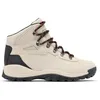 Image de Columbia - Newton Ridge Plus Waterproof Amped - Chaussures randonnée femme Cloud Grey / Poppy Red - 39