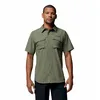 Image de Columbia - Silver Ridge Elite LS Woven Tee - Chemise homme Stone Green - XXL