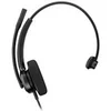 Image de Poly Mission 415 - Mission 400 Series - micro-casque - sur-oreille - filaire - Suppresseur de bruit actif - USB-A, USB-C - noir - Works With