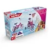 Image de Vélo enfant UNITED WHEELS Princess 12P rose violet avec roues d'apprentissage