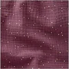 Image de TISSU GLIT DOUBLE GAZE PAILLETE OR vendu par 50 cm(...) - Bois De rose/or violet