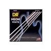 Image de NWB-45 - Hi-Def Neon - White, jeu guitare basse, Medium 45-105
