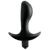 Image de Plug vibrant Perfect Silicone 9 x 3.5 cm noir