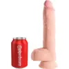 Image de Gode réaliste King Cock 3D TRIPLE DENSITY 10 - 20 x 5 cm