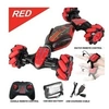 Image de Xmas stunt rc car gesture sensing twisting vehicledrift car driving toy gifts rouge