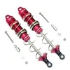 Image de Amortisseur arrière en métal gpm 135 mm pour voiture sur chenilles rc arrma 1/8 kraton rouge