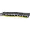 Image de GS116LP - Commutateur - 16 x 10/100/1000 (PoE+) - de bureau, Montable sur rack, fixation murale - PoE+ (76 W) - Tension CC