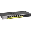 Image de NETGEAR (GS110TP) Smart Switch Ethernet PoE+ Web manageable 10 Ports RJ45 Gigabit (10/100/1000) ,Administration Cloud Insight, Switch RJ45 avec 8 Ports PoE+ 55W, 2 SFP Gigabit en occasion ou reconditionné