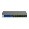 Image de GS524PP - Commutateur - non géré - 24 x 10/100/1000 (PoE+) - de bureau, Montable sur rack - PoE+ (300 W) - CA 100 - 230 V