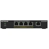 Image de 300 Series GS305PP - Commutateur - SOHO - non géré - 5 x 10/100/1000 (4 PoE+) - de bureau, fixation murale - PoE+ (83 W)