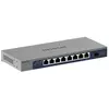 Image de GS108X - Commutateur - non géré - 8 x 10/100/1000 + 1 x Ethernet SFP+ de 10Go (liaison montante) - de bureau, fixation murale